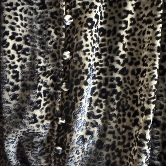 Anthropologie Leopard Print Blouse - Picture 4 of 5